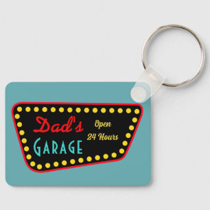 Schlüsselanhänger-Geschenk für Vatis Garage Schlüsselanhänger