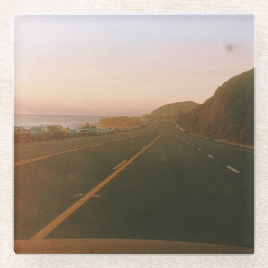 Schlüsselanhänger Glasuntersetzer (Vorderseite)