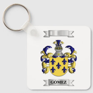 Schlüsselanhänger Gomez Nachname und Schild