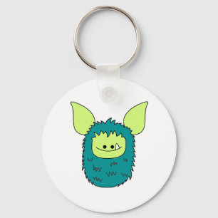 Schlüsselanhänger - grünes Fuzzling