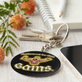 Schlüsselanhänger "Hallow be thy Gains" (Seite)