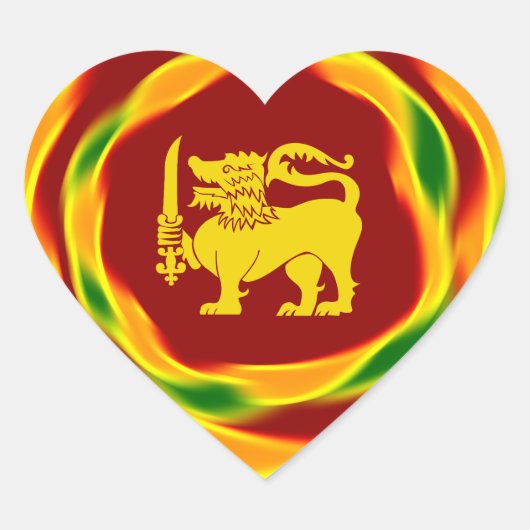 Schlüsselanhänger Herz-Aufkleber (Vorderseite)