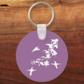 Schlüsselanhänger Hummingvögel (Vorderseite)