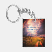 Schlüsselanhänger "Ich bin der Weg" (Vorderseite links)