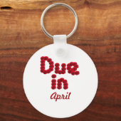 Schlüsselanhänger im April (Vorderseite)