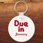 Schlüsselanhänger im Januar (Vorderseite)