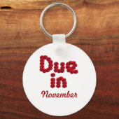 Schlüsselanhänger im November (Vorderseite)