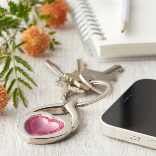 Schlüsselanhänger in Herzform (Seite)