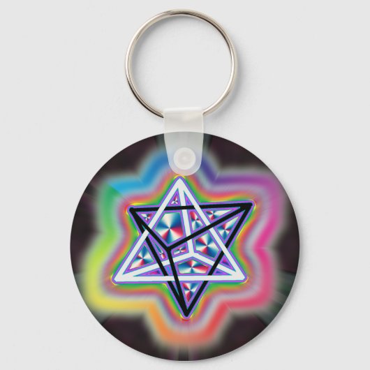 Schlüsselanhänger in mystischer Form (Vorderseite)