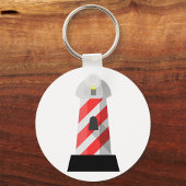 Schlüsselanhänger in Rot und Weiß