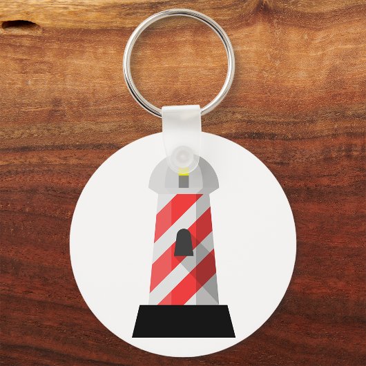Schlüsselanhänger in Rot und Weiß
