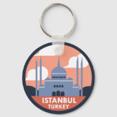 Schlüsselanhänger Istanbul Türkei (Rückseite)