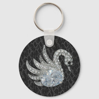 Schlüsselanhänger Jewel Swan Leather (017-047)