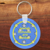 Schlüsselanhänger jüdischer Schulen (Vorderseite)