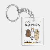Schlüsselanhänger "Just Best Friends" (Vorderseite links)