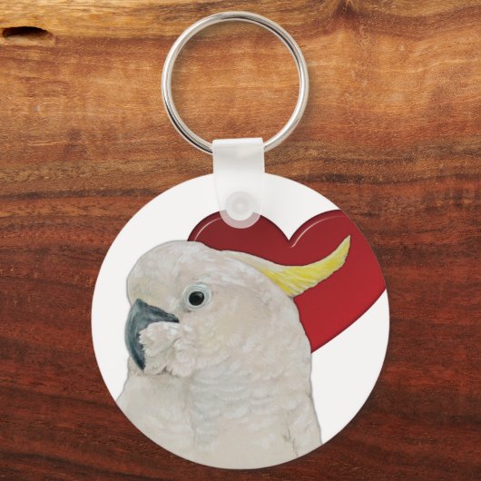 Schlüsselanhänger - Kakadu (Vorderseite)