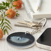 Schlüsselanhänger - Katzenauge (Vorderseite rechts)