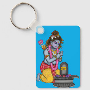 Schlüsselanhänger Kind Rama beim Shiva-Anbeten