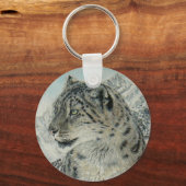 Schlüsselanhänger King Snow Leopard (Vorderseite)
