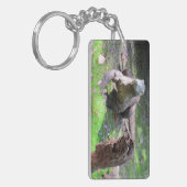 Schlüsselanhänger Komodo Drache-(0606) (Vorderseite links)