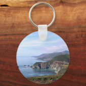 Schlüsselanhänger - Küste in der Nähe von Big Sur (Vorderseite)