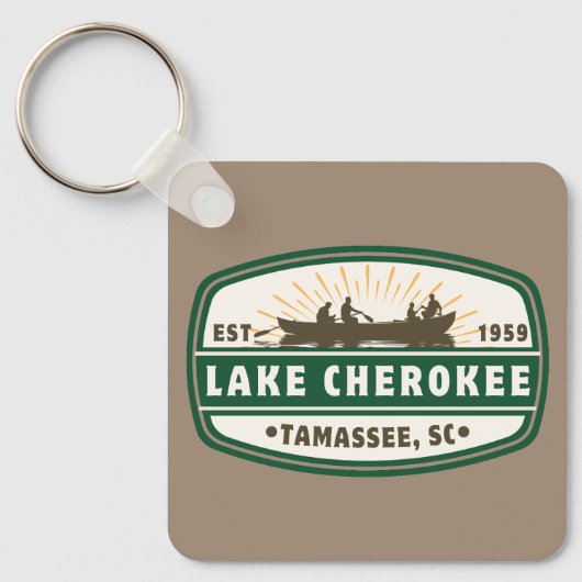 Schlüsselanhänger Lake Cherokee - Schiff (Vorderseite)