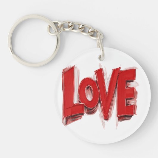 Schlüsselanhänger, Liebe, Valentinstag Schlüsselanhänger (Vorderseite)