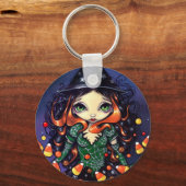 Schlüsselanhänger "Little Candy Witch" (Vorderseite)