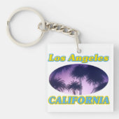 Schlüsselanhänger "Los Angeles California Palm Tre (Vorderseite)