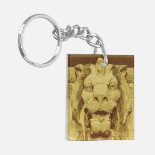 Schlüsselanhänger - Löwenkopf (Vorderseite links)