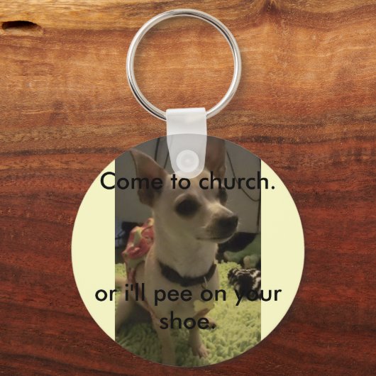 Schlüsselanhänger/lustig/chihuahua Schlüsselanhänger (Vorderseite)