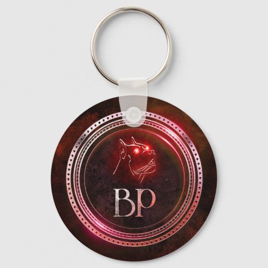 Schlüsselanhänger - M&S Pfirsiche (Vorderseite)