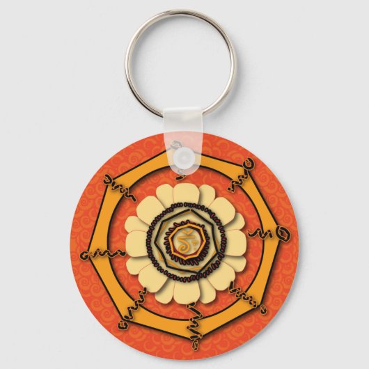 Schlüsselanhänger - Mandala (Vorderseite)