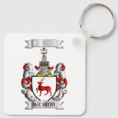 Schlüsselanhänger McCarthy Nachname und Schild (Rückseite)
