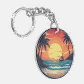 Schlüsselanhänger - Meer (Vorderseite links)