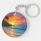 Schlüsselanhänger - Meer (Rückseite)