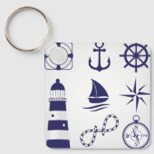 Schlüsselanhänger Meereselemente (Vorderseite)