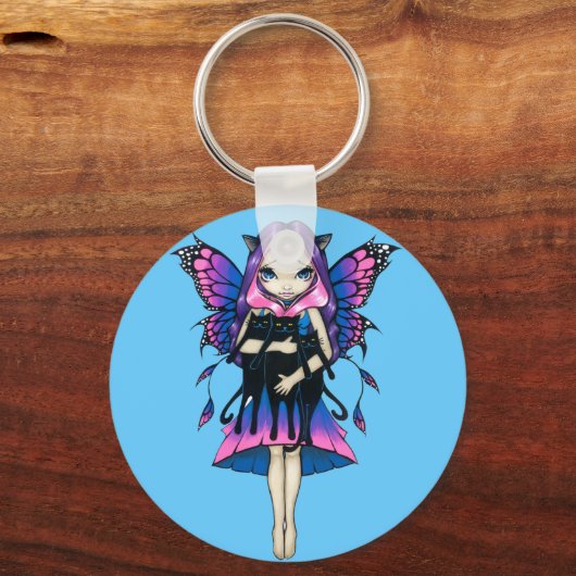 Schlüsselanhänger "Meine drei Kätzchen" (Vorderseite)