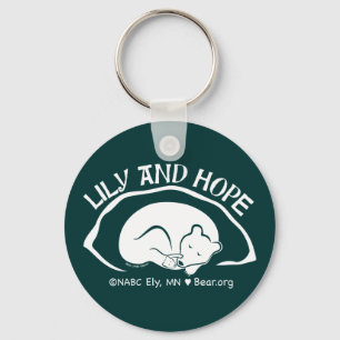 Schlüsselanhänger mit dem Logo "Den"