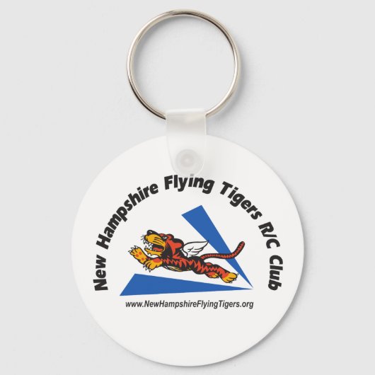 Schlüsselanhänger mit dem Logo von NH Flying Tiger (Vorderseite)