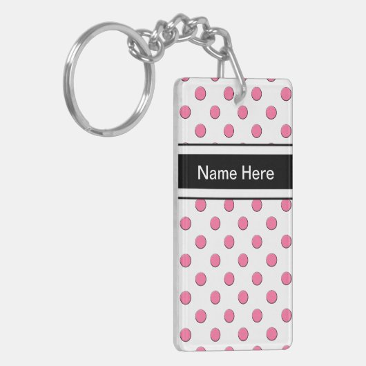 Schlüsselanhänger mit den Namen doppelseitig (Vorderseite links)