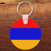 Schlüsselanhänger mit der Flagge Armeniens (Vorderseite)