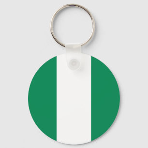 Schlüsselanhänger mit der Flagge Nigerias