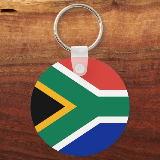 Schlüsselanhänger mit der Flagge Südafrikas (Vorderseite)