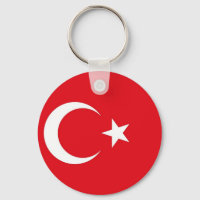 Schlüsselanhänger mit der türkischen Flagge