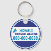 Schlüsselanhänger mit Druckwaschung (Vorderseite)