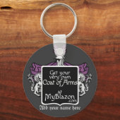 Schlüsselanhänger mit eigenem Wappen (Vorderseite)