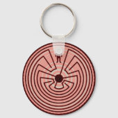 Schlüsselanhänger ~mit einem Labyrinth-Labyrinth (Vorderseite)