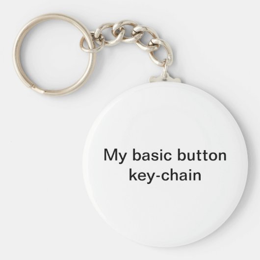 Schlüsselanhänger mit einem runden Grundtasten (Vorne)