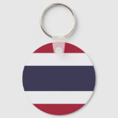 Schlüsselanhänger mit Flagge Thailands (Vorderseite)
